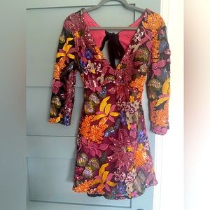 Anthropologie beaded mini dress, size 0. Brand new with tags, never worn.